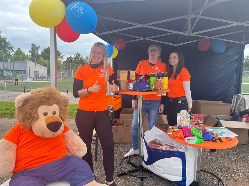 Sporttag der VR-Bank in M&uuml;hlhausen