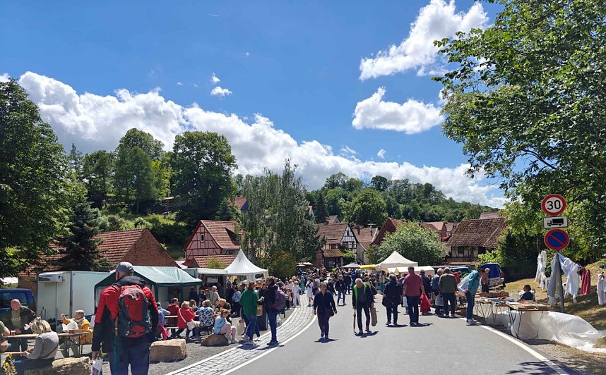 Peter Blei unterwegs in Friedrichrode