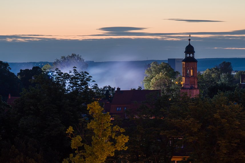 Feuerwerk zum Brunnenfest 2024