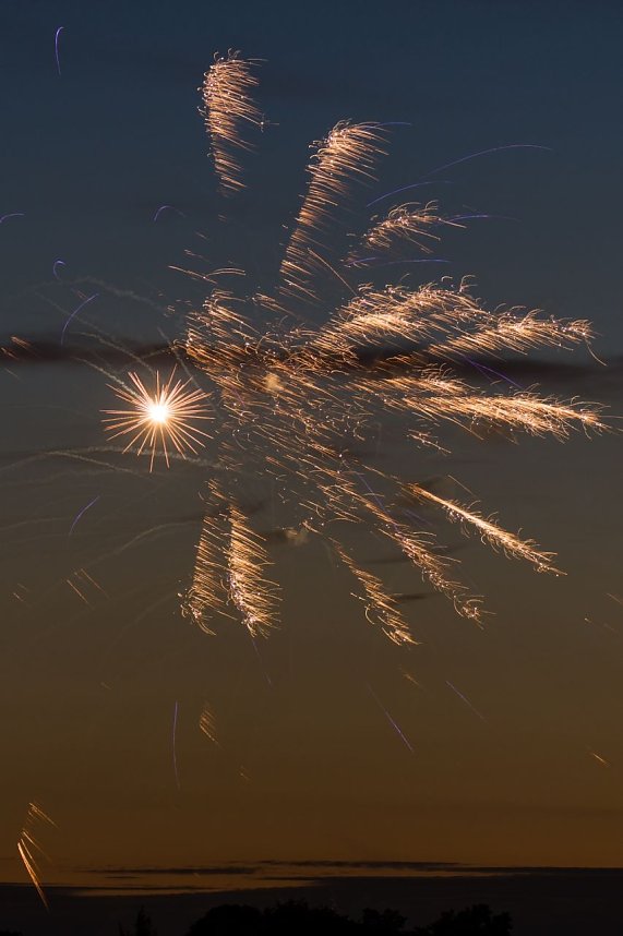 Feuerwerk zum Brunnenfest 2024