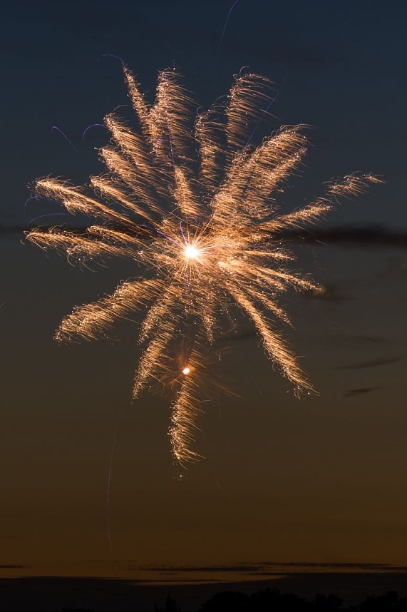Feuerwerk zum Brunnenfest 2024