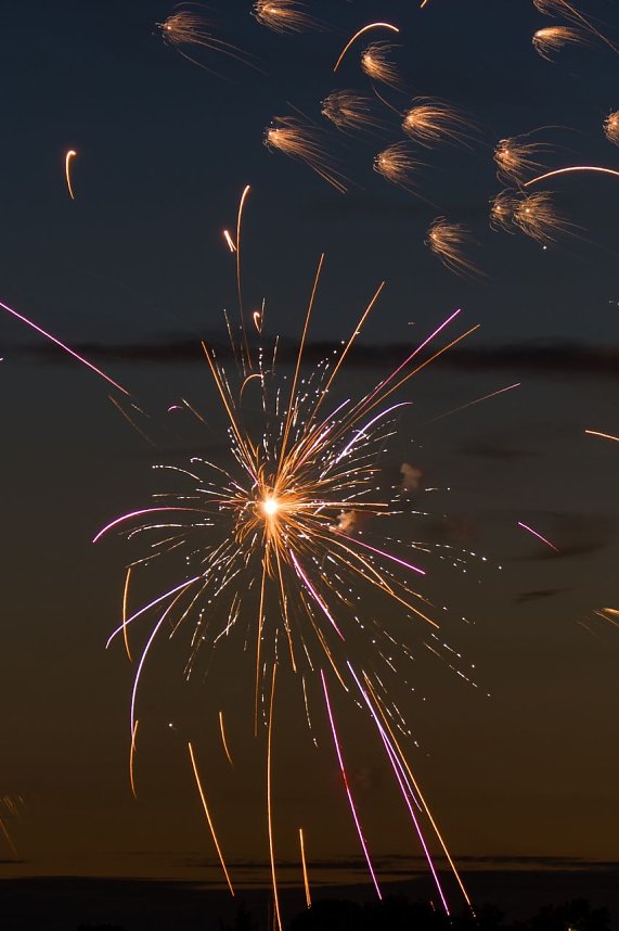 Feuerwerk zum Brunnenfest 2024