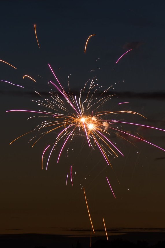 Feuerwerk zum Brunnenfest 2024