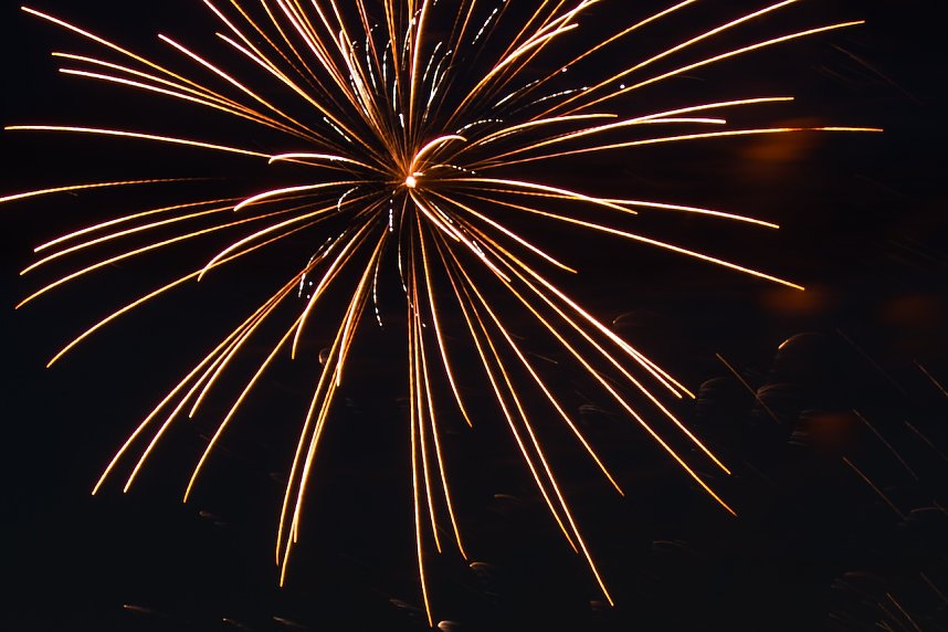 Feuerwerk zum Brunnenfest 2024