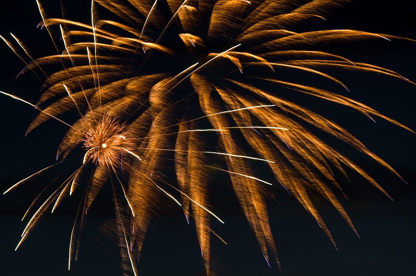 Feuerwerk zum Brunnenfest 2024