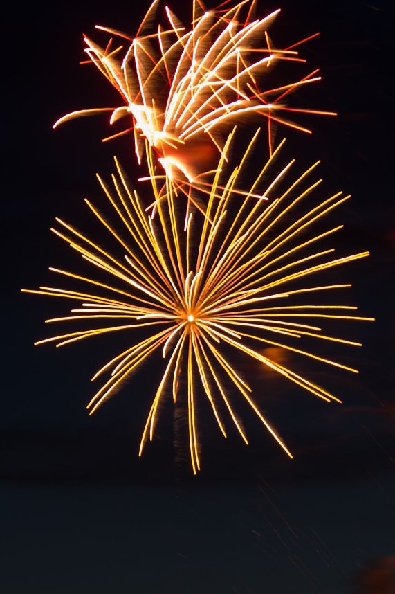 Feuerwerk zum Brunnenfest 2024