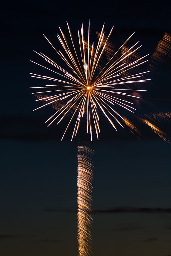 Feuerwerk zum Brunnenfest 2024