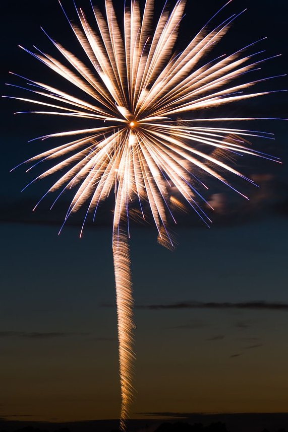 Feuerwerk zum Brunnenfest 2024
