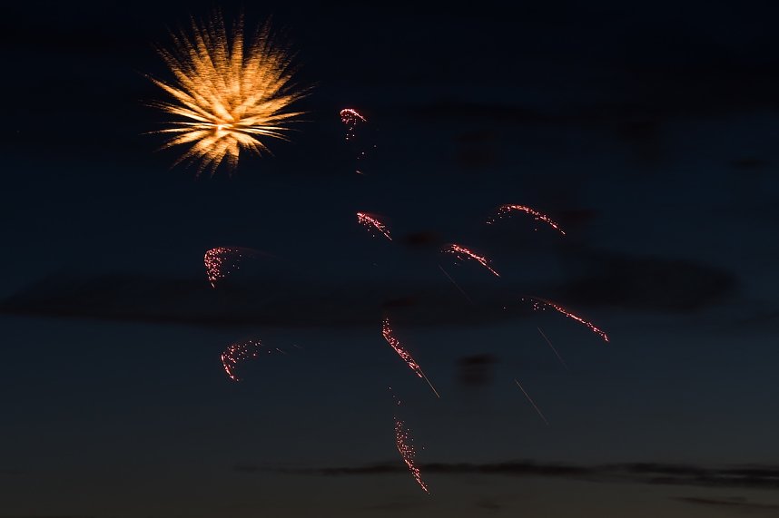 Feuerwerk zum Brunnenfest 2024