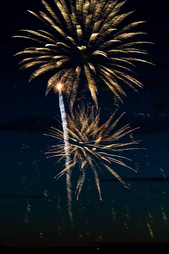 Feuerwerk zum Brunnenfest 2024