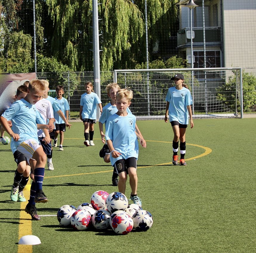 Fussball-Sommercamp im Stadion der Freundschaft in Bad Langensalza