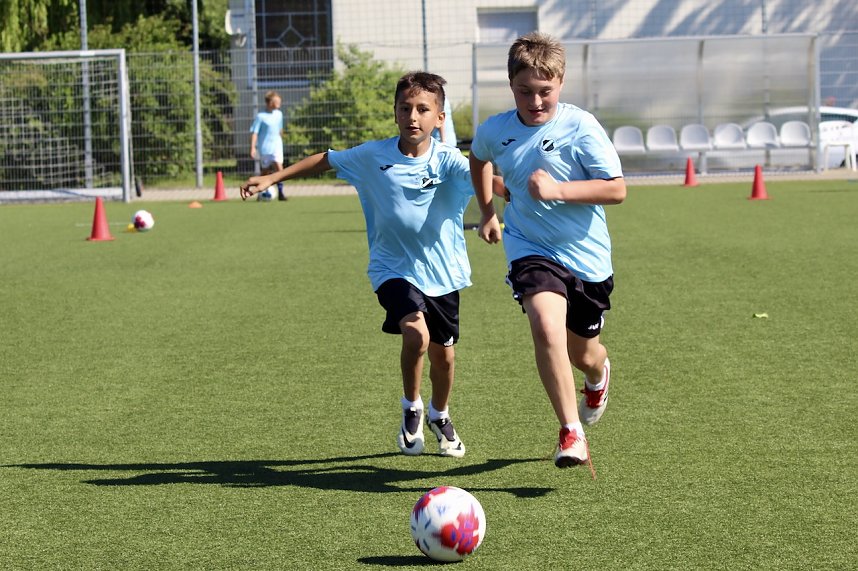 Fussball-Sommercamp im Stadion der Freundschaft in Bad Langensalza