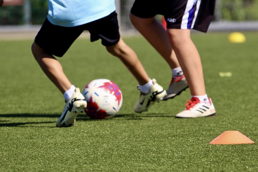 Fussball-Sommercamp im Stadion der Freundschaft in Bad Langensalza