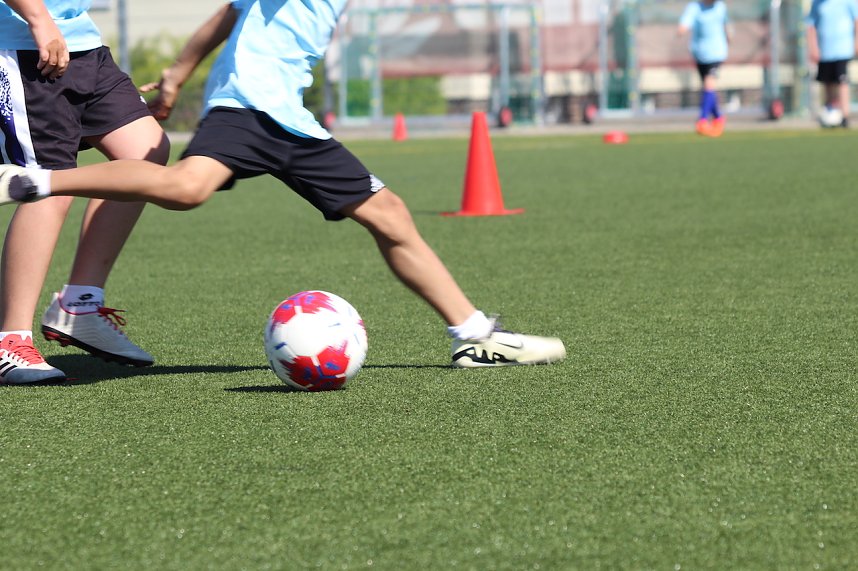 Fussball-Sommercamp im Stadion der Freundschaft in Bad Langensalza