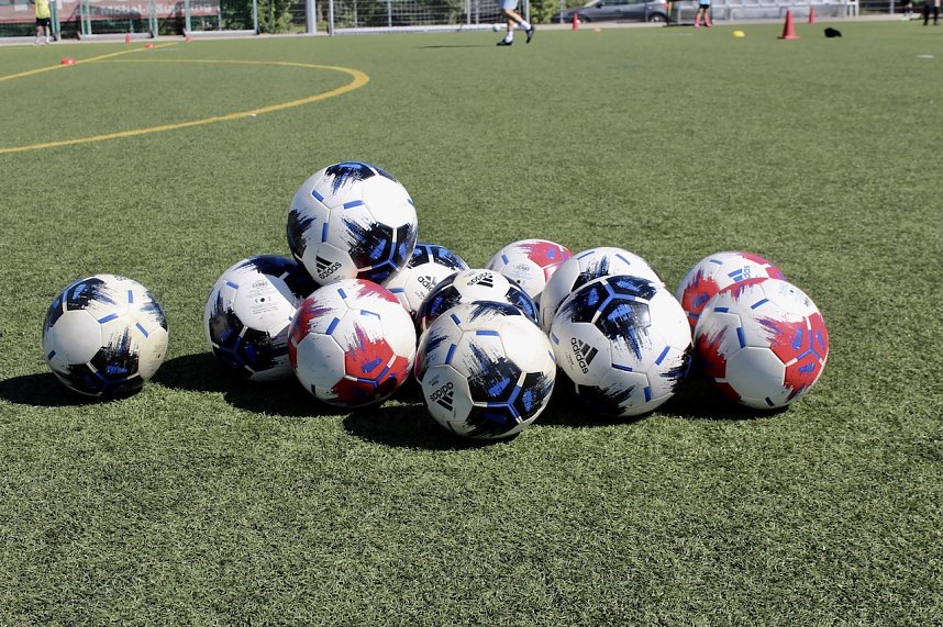 Fussball-Sommercamp im Stadion der Freundschaft in Bad Langensalza