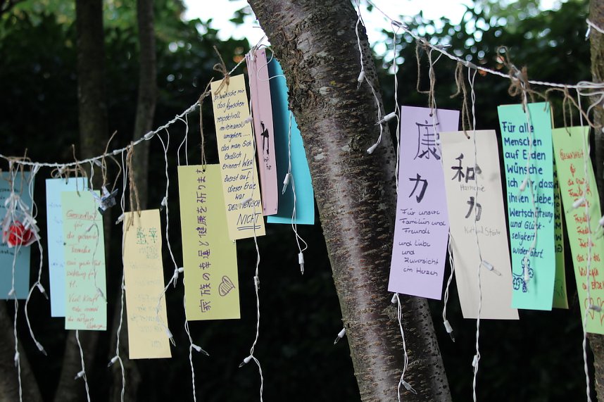 TANABATA im Japanischen Garten in Bad Langensalza
