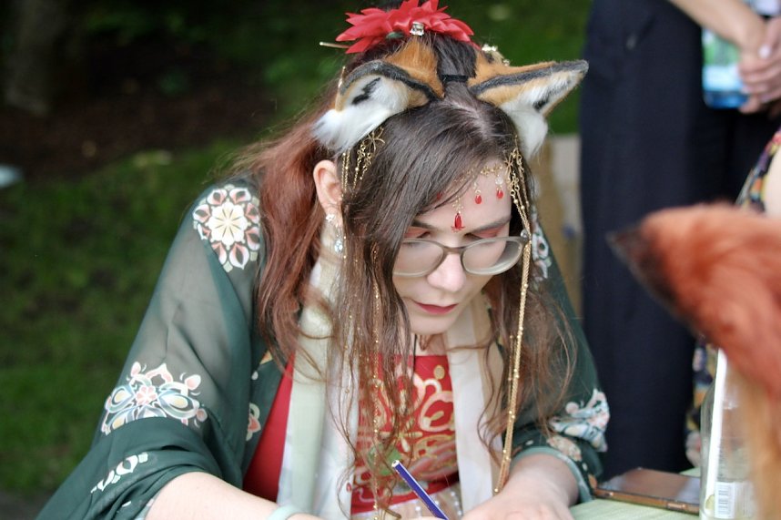 TANABATA im Japanischen Garten in Bad Langensalza