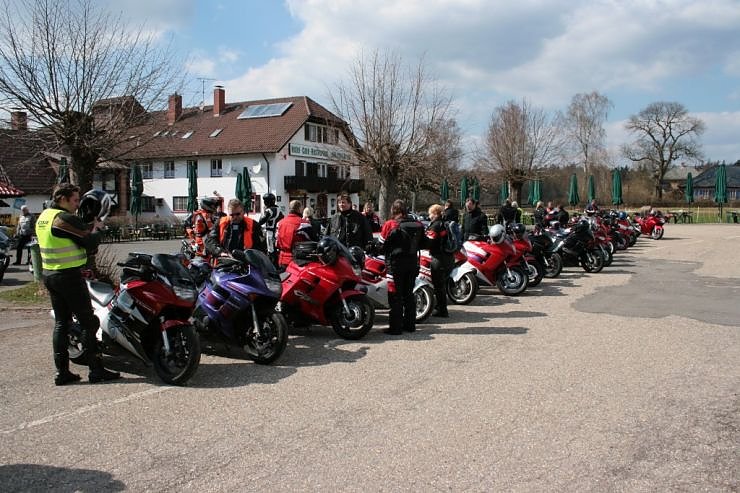 Hondafreunde treffen sich
