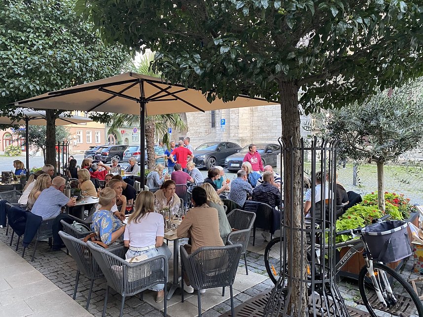 Wundervolle Abendstimmung an der Marktkirche
