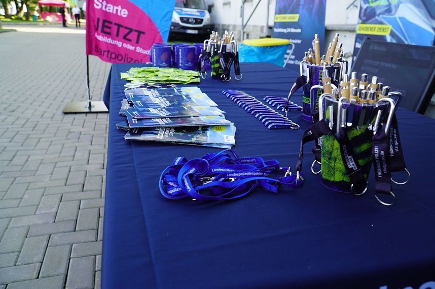 Tag der offenen T&uuml;r bei der Polizeiinspektion Nordth&uuml;ringen in Nordhausen