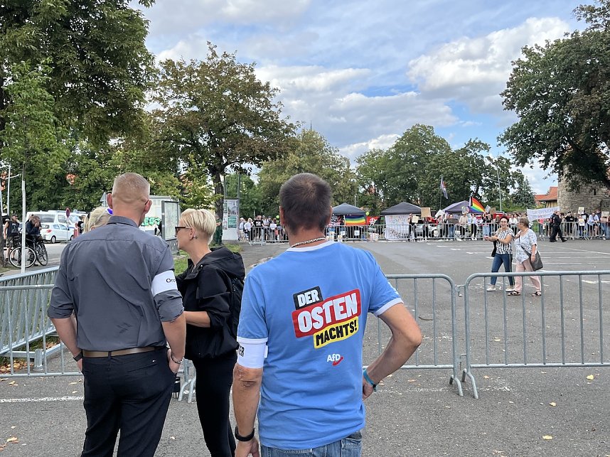 Wahlkampftag in Bad Langensalza