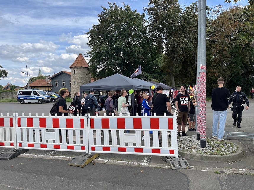 Wahlkampftag in Bad Langensalza