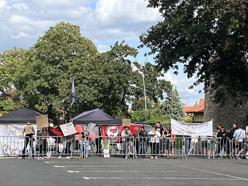 Wahlkampftag in Bad Langensalza