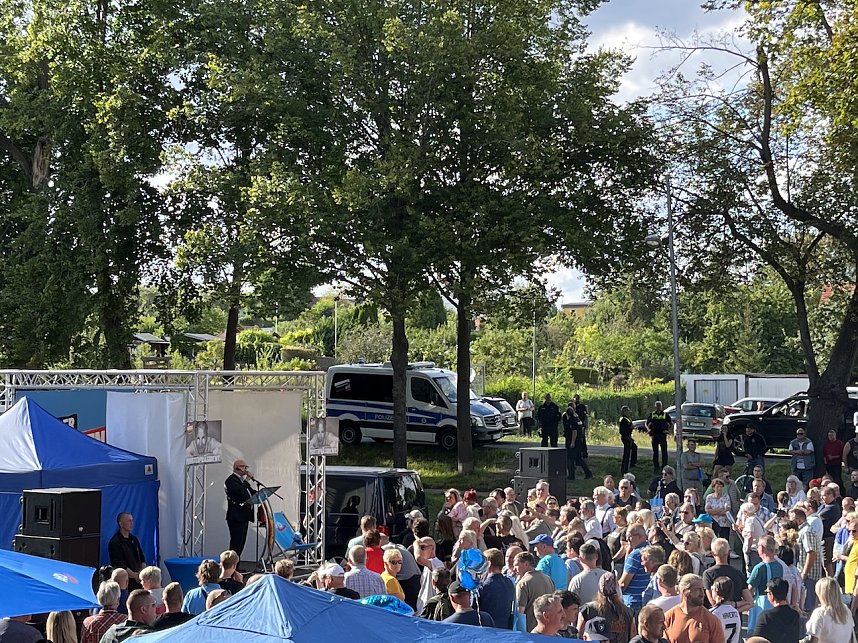 Wahlkampftag in Bad Langensalza