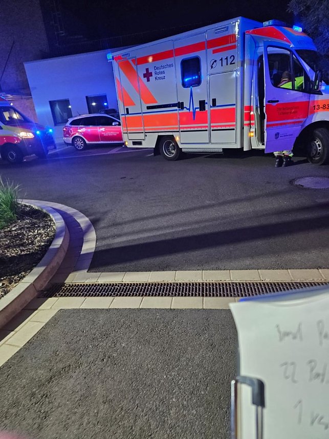 Brand im Krankenhaus