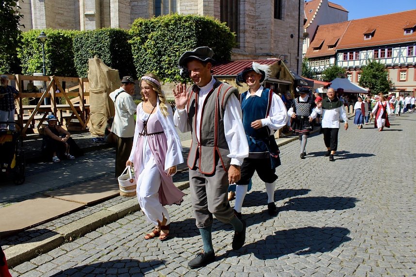 Er&ouml;ffnung 30. Mittelalterstadtfest Bad Langensalza