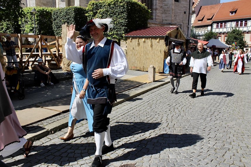 Er&ouml;ffnung 30. Mittelalterstadtfest Bad Langensalza