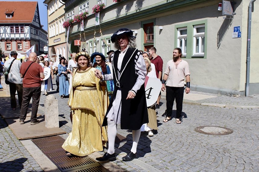 Er&ouml;ffnung 30. Mittelalterstadtfest Bad Langensalza