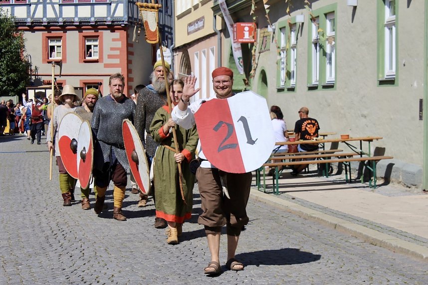 Er&ouml;ffnung 30. Mittelalterstadtfest Bad Langensalza