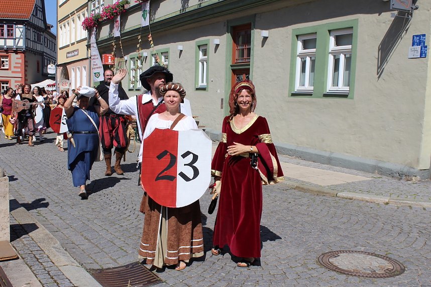 Er&ouml;ffnung 30. Mittelalterstadtfest Bad Langensalza