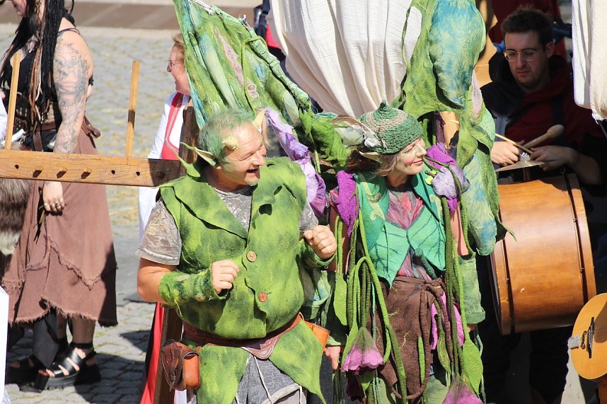 Er&ouml;ffnung 30. Mittelalterstadtfest Bad Langensalza