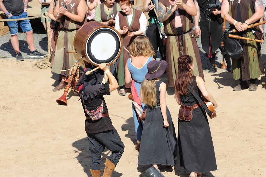Er&ouml;ffnung 30. Mittelalterstadtfest Bad Langensalza