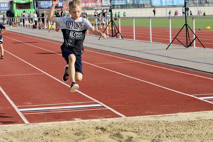 Sportfest im Stadion der Freundschaft in Bad Langensalza