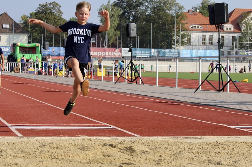 Sportfest im Stadion der Freundschaft in Bad Langensalza