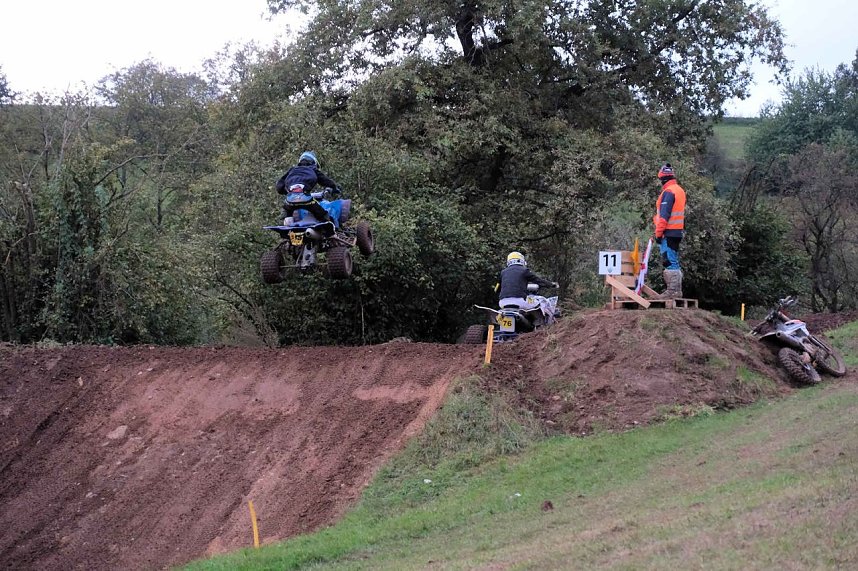 Peter Blei unterwegs beim Motorcross