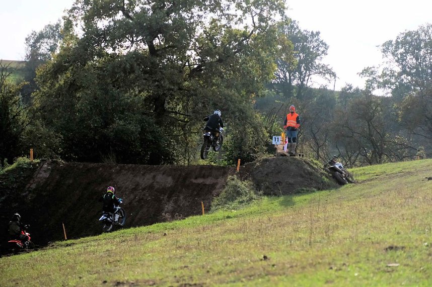 Peter Blei unterwegs beim Motorcross