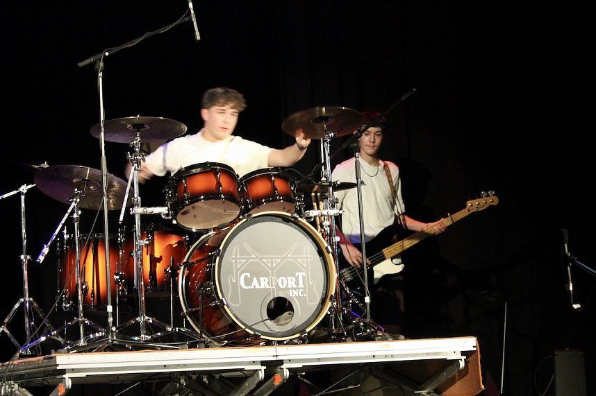 Mitwirkende der Gala des Salza-Gymnasiums in Bad Langensalza 2024