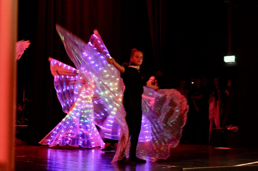 Mitwirkende der Gala des Salza-Gymnasiums in Bad Langensalza 2024