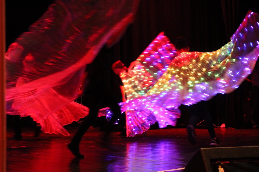 Mitwirkende der Gala des Salza-Gymnasiums in Bad Langensalza 2024