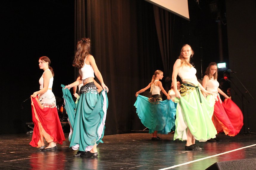 Mitwirkende der Gala des Salza-Gymnasiums in Bad Langensalza 2024