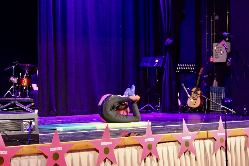 Mitwirkende der Gala des Salza-Gymnasiums in Bad Langensalza 2024