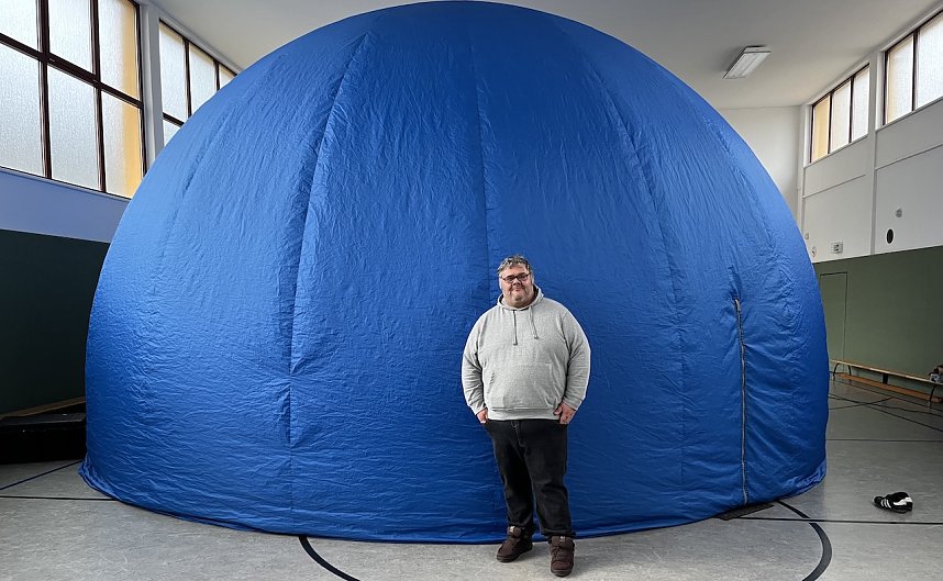 Die Jenaer Sternwarte zu Besuch in der Sonnenhof-Schule in Bad Langensalza