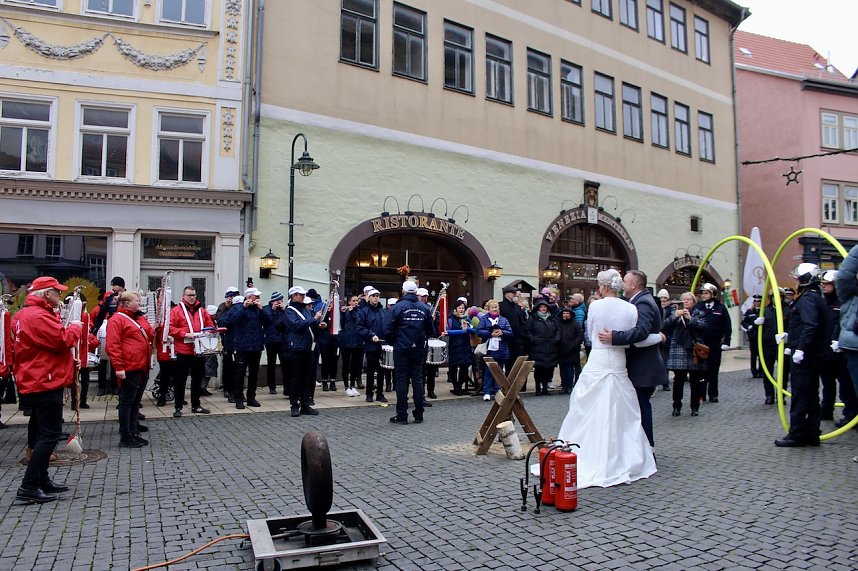 Hochzeit des B&uuml;rgermeisters Matthias Reinz in Bad Langensalza