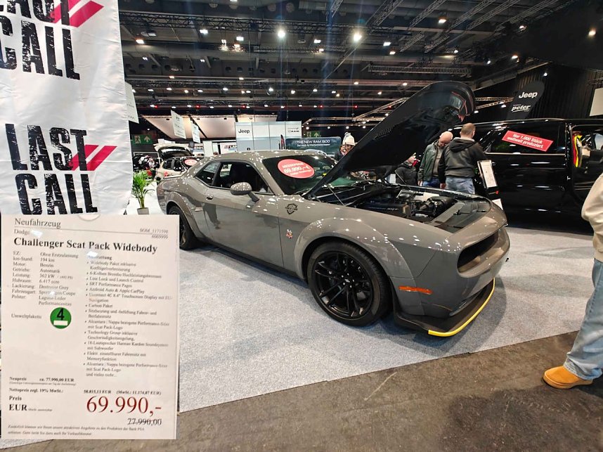 Peter Blei unterwegs auf der Automesse Erfurt