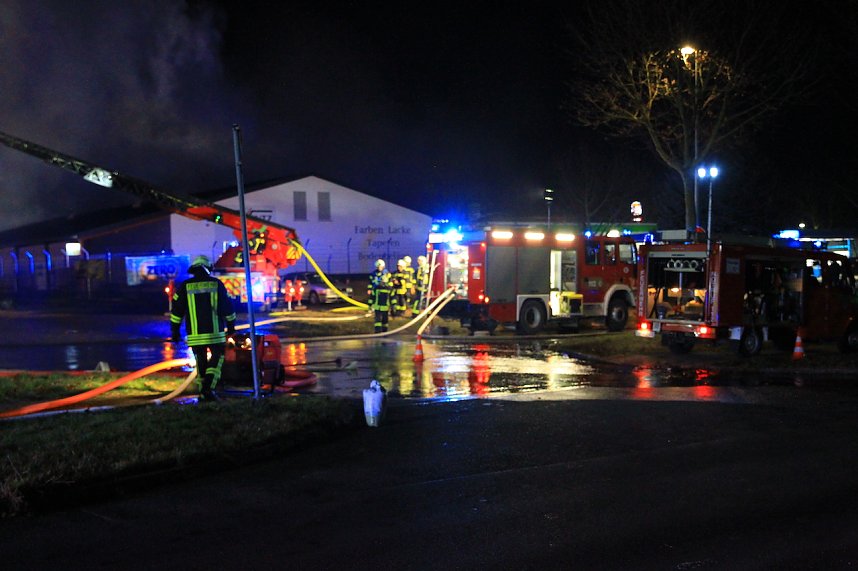 Feuer in M&uuml;hlhausen