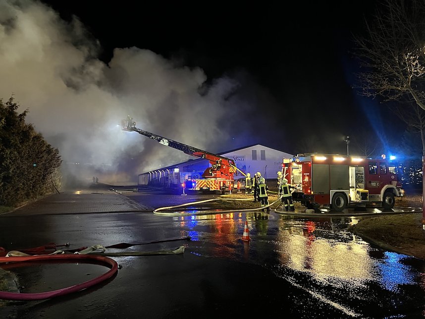 Feuer in M&uuml;hlhausen